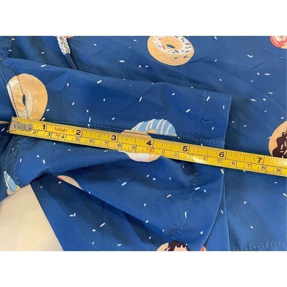 Rainforest So Jelly Blue Donuts Swim Trunks Men’s Sz L - Picture 4 of 7